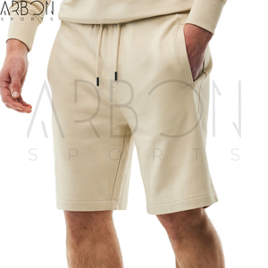 Bon fournisseur de shorts tricotés de haute qualité avec logo personnalisé, différents coloris, matière douce au toucher, service OEM ODM. - Product Image 3