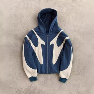 Sweat à capuche pour homme en molleton 100% coton, coupe classique, poche kangourou, anti-rides, séchage rapide, respirant, très demandé pour l'hiver - Product Image 1