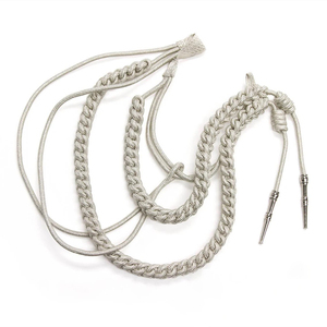 Aiguillette de garde de sécurité, cordon d'épaule pour uniforme, accessoires d'uniforme, couleur personnalisée - Product Image 1
