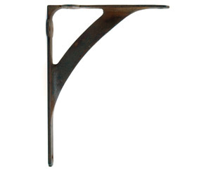 Classic Style Brass Triangle <b>Wall</b> <b>Shelf</b> Bracket with Polished Finish for Supporting Fixed <b>Mounting</b> - Product Image 3