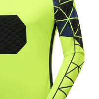 Nouveau modèle de maillots de gardien de but de football respirants, à séchage rapide, de haute qualité, ensembles de shorts, ensembles d'uniformes de football à manches longues
