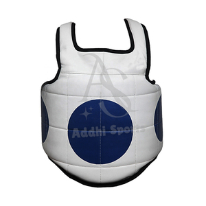 <b>Secure</b> Fit Pu Leather Chest Protector for Men Durable Full Coverage Customizable Lightweight Eco-friendly Martial Arts <b>Equipment</b> - Product Image 2