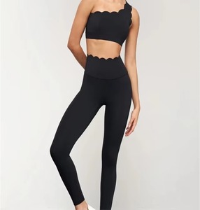 Conjuntos Deportivos de 2 Piezas para Mujer, Diseño a Rayas, Transpirables, Cintura Alta, Levanta Glúteos, para Gimnasio, Fitness, Yoga - Product Image 2