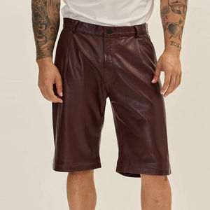 genuine <b>leather</b> <b>shorts</b> men casual wear <b>leather</b> <b>shorts</b> <b>women</b> fashion style premium modern design real <b>leather</b> <b>shorts</b> - Product Image 1