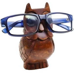 Soporte para gafas de madera maciza para uso diario Exhibición de gafas portátil de India - Product Image 1