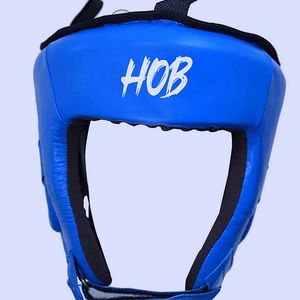 Protector de Cabeza de Cuero PU Blanco y Negro con Cobertura Facial y Cierre de Gancho y Bucle, Unisex para Adultos - Product Image 5