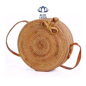 HIGH QUALITY Sustainable Premium Fashionable Rattan Handbag Best Seller Durable Eco Friendly Woven Travel <b>Beach</b> <b>Bag</b> Bulk - Product Image 1