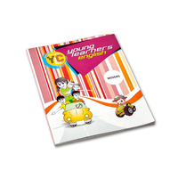 Libro de cuentos infantil con temática de perspectiva, libro de cartón con encuadernación perfecta, tapa dura, impresión en papel