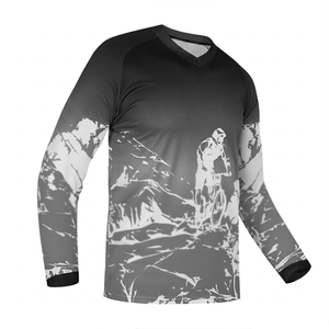 Maillot de cyclisme personnalisé OEM, impression de haute qualité, 100% polyester respirant, maillot de moto pour équipe professionnelle, maillot de vélo MX - Product Image 5