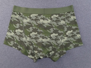 Calzoncillos Boxer de Cintura Media con Logotipo Personalizado, Ropa Masculina de Algodón Transpirable de Alta Calidad - Product Image 5