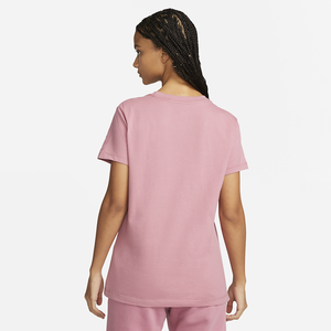 T-shirt pour femme à manches courtes, coupe ajustée, 100% coton, respirant, écologique, pour la remise en forme et l'entraînement - Product Image 2