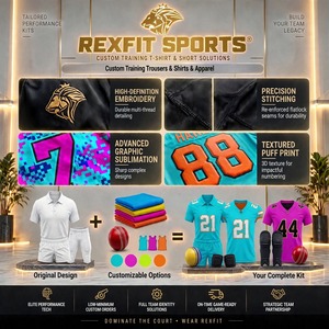 Conjunto de Uniforme Deportivo Personalizado por Sublimación, Camiseta y Pantalones Cortos para Entrenamiento, Ropa Deportiva Ligera y Cómoda para Escuela, Club o Entrenamiento - Product Image 5