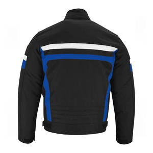 Blouson de moto en textile sur mesure pour hommes, blouson de course de moto de haute qualité, designs disponibles, équipement de protection pour la conduite - Product Image 5
