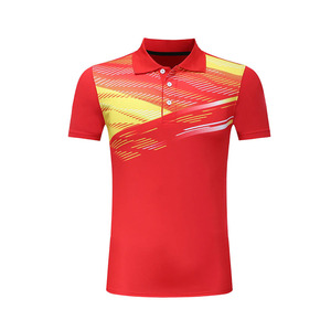 Men's Premium Quality Printed <b>Tennis</b> Uniforms Quick Dry Anti-UV 100% Polyester Fabric Comfortable Breathable Digital Printing - Product Image 2