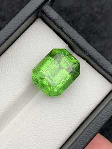 Natural Green <b>Peridot</b> Gemstone Cushion Cut Pakistan Loose Stone For Jewelry Making <b>Ring</b> Pendant Collector Grade Crystal - Product Image 1