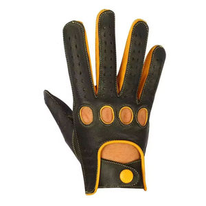 Guantes de Conducción Profesionales de Alta Calidad en Cuero, con Logotipo Personalizado Impreso, Guantes de Conducción con Cuero Genuino - Product Image 3