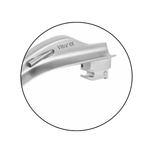 Láminas de Laringoscopio de Fibra Óptica TEPRO Macintosh |   Set de laringoscopio de fibra óptica Macintosh |   Juego de 3 cuchillas con mango - Product Image 3