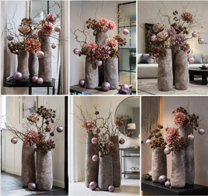 Modern Coastal Decorative Floor Vase Large Metal Flower Tall Centerpiece Living Room Hotel Wedding Outdoor Home Decor Display - Product Image 2