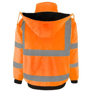High Quality Men's Work Wear Safety Hi Vis Workwear Reflective <b>Jacket</b> Hi Vis Winter Wholesale Safety Working Construction <b>Jacket</b> - Product Image 3