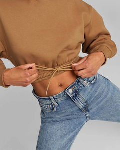 เสื้อฮู้ดดี้ YHH-157 แบบสบายๆ มีเชือกผูก ซิปหน้า มีกระเป๋า เสื้อฮู้ดดี้น่ารักสำหรับผู้หญิง วัยรุ่น สาวๆ เสื้อแจ็คเก็ตฤดูใบไม้ร่วง เสื้อสเวตเชิ้ตตัวใหญ่ - Product Image 6