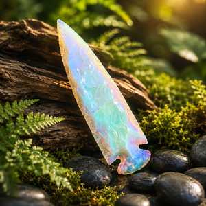 Punta de Cristal de 6 Pulgadas con Forma de Punta de Flecha para Venta al por Mayor, para Coleccionistas de Ágata, Ópalo, Ópalo Sintético y Cristal Angel Aura - Product Image 2