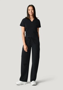EVERGLOW Blouse de laboratoire et uniforme d'hôpital en tissu polyester-coton tissé, blanche, unisexe, pour infirmière, modèle 'Needle' - Product Image 2