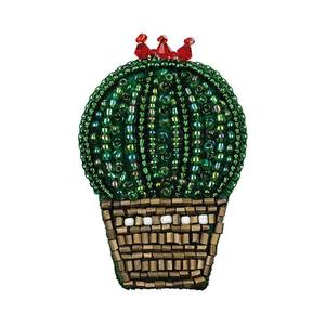 Broche de alambre hecho a mano con diseño de pájaro, insignia decorativa bordada, parche de tela personalizado, pin para accesorios de moda para chaquetas de mujer - Product Image 6