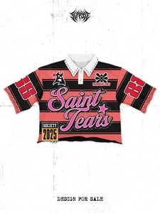 Chemises décontractées rayées Saint Tears pour hommes, style urbain, manches courtes, col boutonné, design 2025, en vente - Product Image 4
