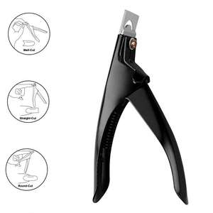 Lot de 4 ciseaux à ongles courbés en acier inoxydable, coupe-ongles manucure, coupe-ongles arc-en-ciel, et pince à cuticules pour doigts - Product Image 4