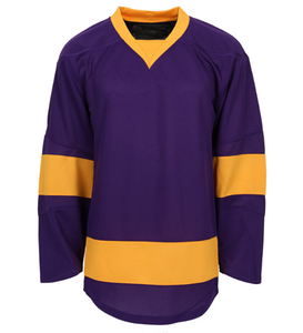 Maillot de lacrosse à manches courtes avec design personnalisé par sublimation, logo personnalisé, 100% polyester, respirant, col en V, pour hommes, Massee Sports - Product Image 4