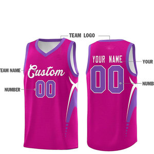 Uniforme de Baloncesto Personalizado de Primera Calidad, Talla Grande, Secado Rápido, Transpirable, Protección UV, Antibacteriano, Ropa Deportiva con Nombre del Equipo - Product Image 2