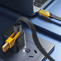 Nouvelle tendance 4 en 1 câble Usb en zinc charge rapide transfert de données câbles de données multifonctions pour le chargement du téléphone