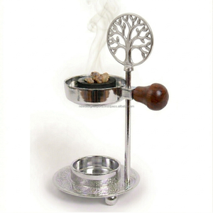 Soporte de Incienso Metálico Personalizable con Cuenco de Altura Ajustable - Product Image 6