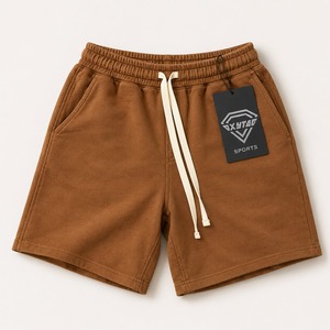 Custom High Quality Heavyweight Cotton <b>Fleece</b> <b>Shorts</b> Manufacturer Premium Blank Streetwear Relaxed Fit <b>Men</b> Gym Training Apparel - Product Image 1