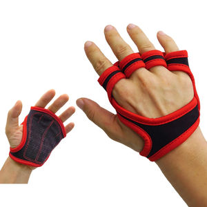 Gants de vélo antidérapants mi-doigts imperméables en polyester pour hommes, pour musculation, cyclisme, entraînement en salle de sport - Product Image 1