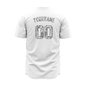 <b>Paisley</b> Baseball Jersey Club Softball Jersey Baseball Jersey Breathable Softball Uniform with Sublimation - Product Image 3