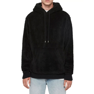 Sweat à capuche d'hiver en molleton technique 100 % coton épais de haute qualité pour hommes, avec logo personnalisé imprimé, idéal pour le sport et la gym, collection 2026 (vente en gros) - Product Image 6