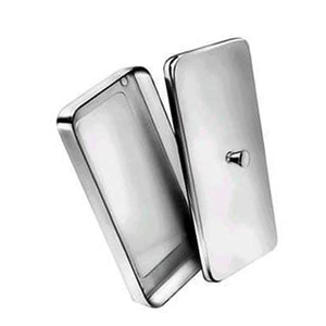 Estuche para Instrumentos Médicos de Acero Inoxidable con Tapa y Mecanismo de Cierre Seguro - Product Image 6