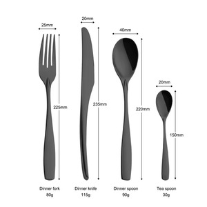 Juego de cubiertos de diseño moderno, perfecto para cenas elegantes, bodas y decoración de mesas de lujo. - Product Image 4