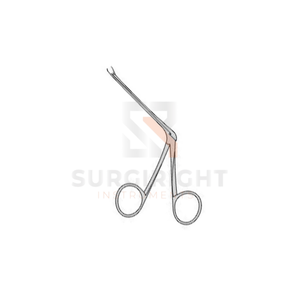 Pinces manuelles standard finition satinée 75 mm en acier inoxydable allemand, instrument microchirurgical ORL CE ISO MOL Blush Surgical - Product Image 1