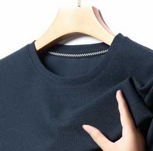 <b>Men's</b> Short Sleeve O-Neck Knitted T-Shirt 100% Cotton <b>Animal</b> Print Breathable Casual Wear Regular Fit 320g - Product Image 3
