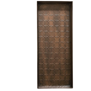 Bandeja para botas de madera estilo rústico con base de baldosas, elevada y decorativa, organizador de zapatos para recibidor y cuarto de servicio, elemento decorativo para el hogar - Product Image 2