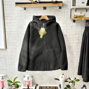 Hoodie Thickened Windproof Warm Eco Friendly Oversized Hooded Sweat Jacket Comfortable Durable Streetwear Outerwear - Product Image 4
