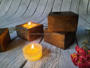 Porte-bougie en métal plaqué or, support de bougie décoratif de qualité supérieure pour les mariages, les fêtes et les décorations d'événements - Product Image 4