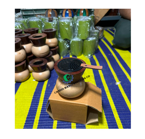 Handmade Religious Wooden Bakhoor <b>Incense</b> Burner Arabic Style Aromatherapy Diffuser Sandalwood Home Decor for <b>Incense</b> <b>Cones</b> - Product Image 4