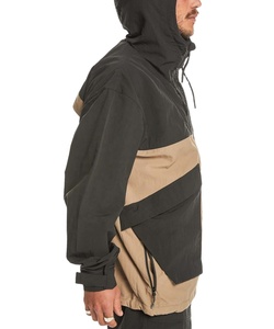 Chaqueta Cortavientos con Capucha Transpirable de Alta Calidad para Hombre, Logotipo Personalizado, Forro de Malla, Talla Grande, Chaqueta Impermeable Tipo Anorak - Product Image 4