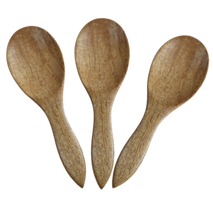 ช้อนไม้สำหรับเสิร์ฟสลัดแบบมาตรฐาน เหมาะสำหรับการออกแบบครัว ช้อนซุปไม้ ของตกแต่งบ้าน - Product Image 6