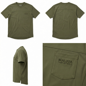 เสื้อยืดออกกำลังกายผู้ชาย สตรีทแวร์ แอธเลติก สำหรับฝึกซ้อม วิ่ง ฟิตเนส ระบายอากาศได้ดี แบรนด์ Maluza Industries - Product Image 6