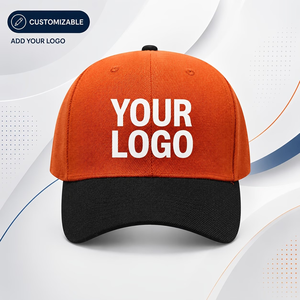 Customizable Color-Blocked Baseball <b>Cap</b> Logo Print Unisex Adjustable Fitted Hat Solid Twill 6-Panel Design Team Rivet <b>Winter</b> - Product Image 4