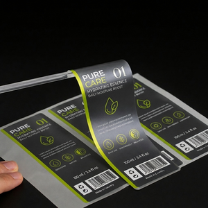High Quality PVC Packaging <b>Labels</b> Waterproof Custom Printed Stickers For Product Branding And Identification - Product Image 1